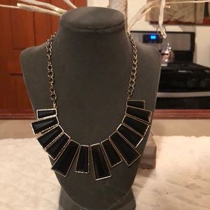 Beautiful black statement necklace